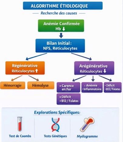 Classification des anémies