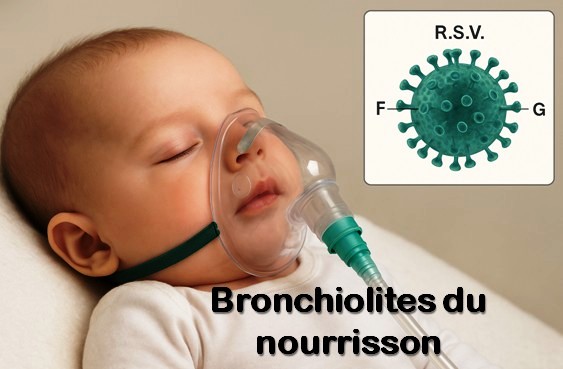 Bronchiolite aiguë chez l’enfant, diagnostic, prise en charge,