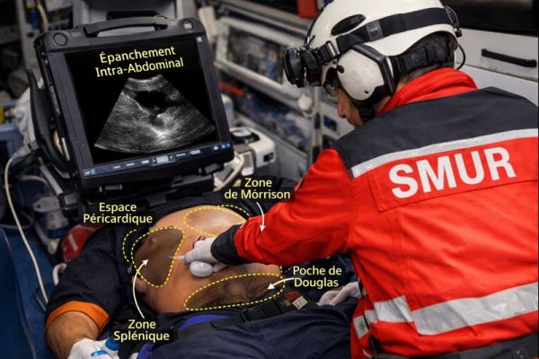 Fast echo échographie FAST en médecine d'urgence